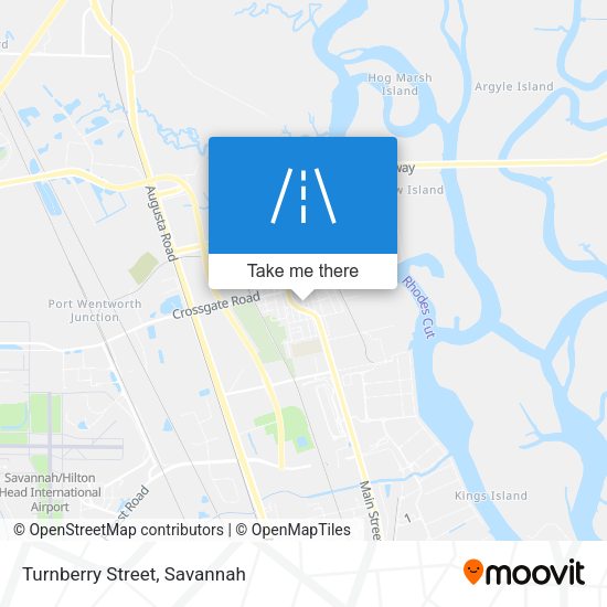 Mapa de Turnberry Street