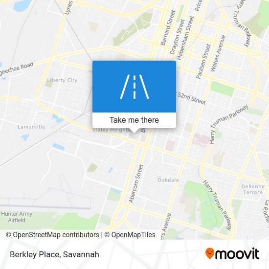 Mapa de Berkley Place