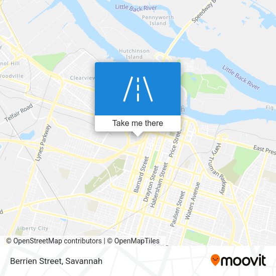 Mapa de Berrien Street