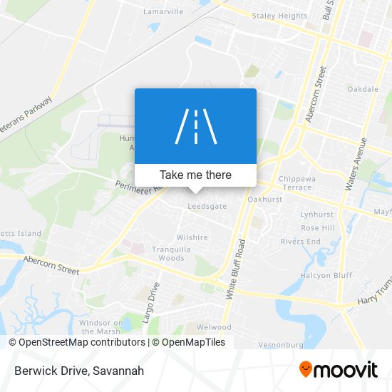 Berwick Drive map