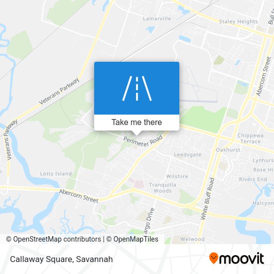 Mapa de Callaway Square