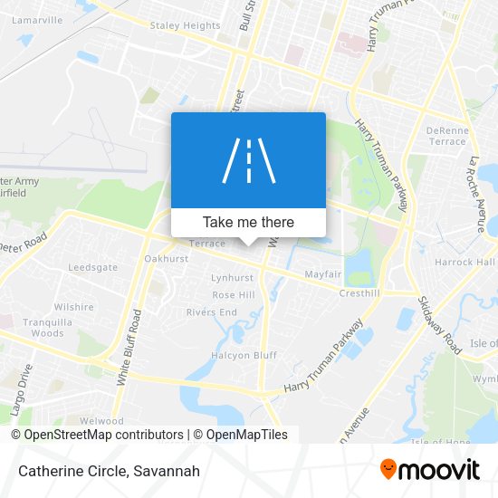 Mapa de Catherine Circle