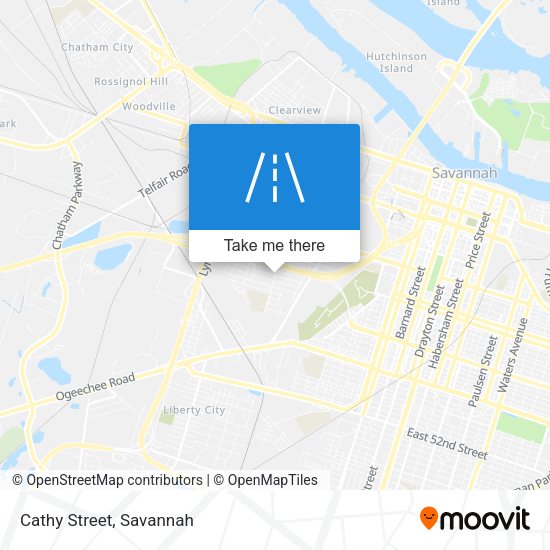 Mapa de Cathy Street