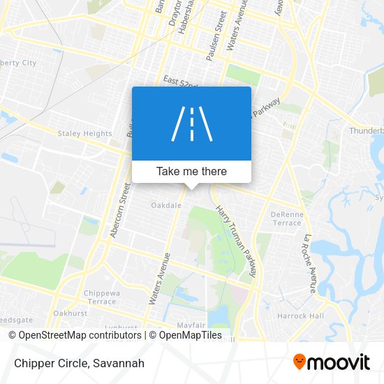 Mapa de Chipper Circle