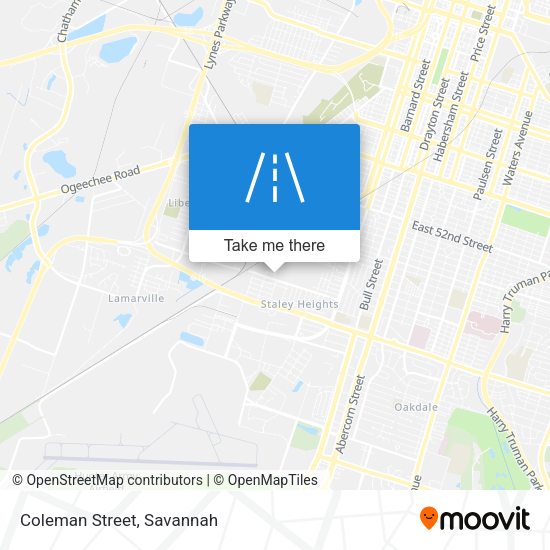 Coleman Street map