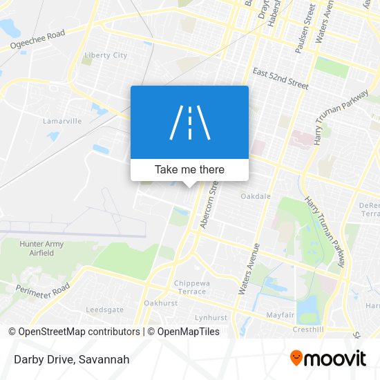 Mapa de Darby Drive