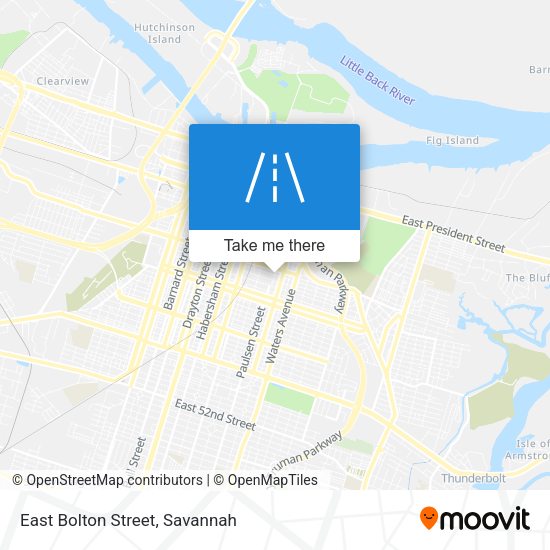 Mapa de East Bolton Street