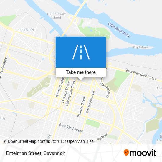 Mapa de Entelman Street