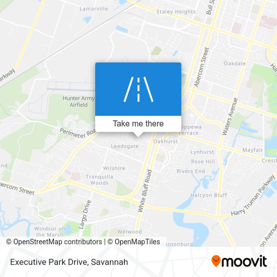 Executive Park Drive map