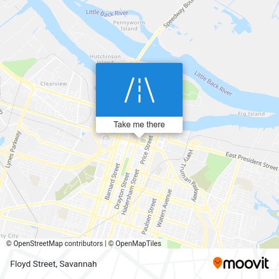 Mapa de Floyd Street