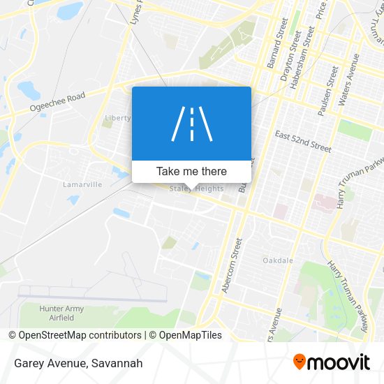 Mapa de Garey Avenue