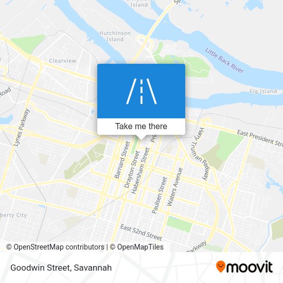 Mapa de Goodwin Street
