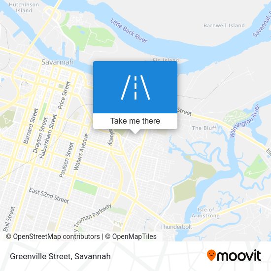 Mapa de Greenville Street
