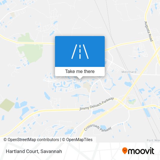 Mapa de Hartland Court