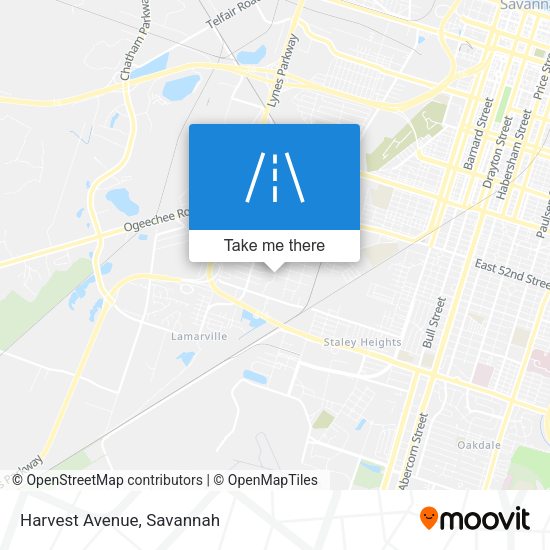 Mapa de Harvest Avenue