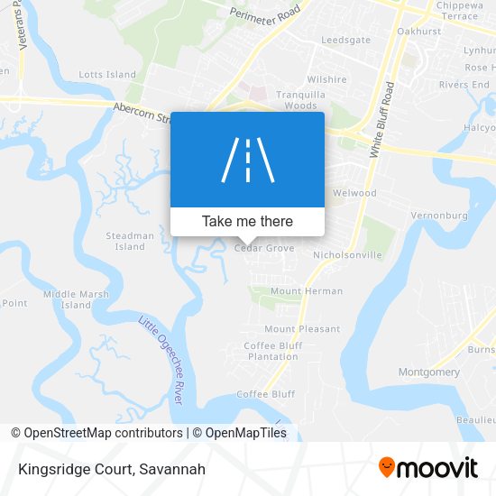 Kingsridge Court map