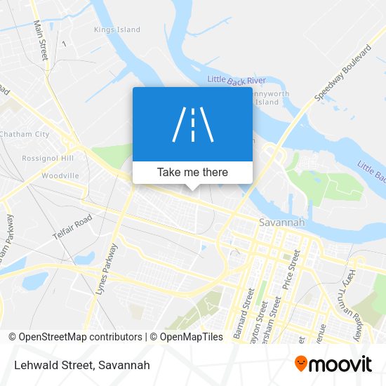 Mapa de Lehwald Street