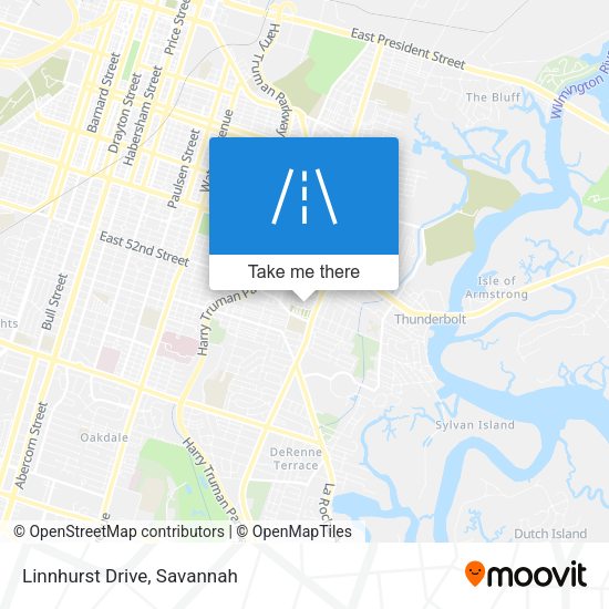 Mapa de Linnhurst Drive