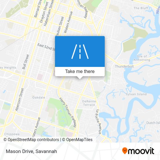 Mapa de Mason Drive