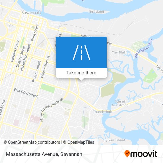 Massachusetts Avenue map