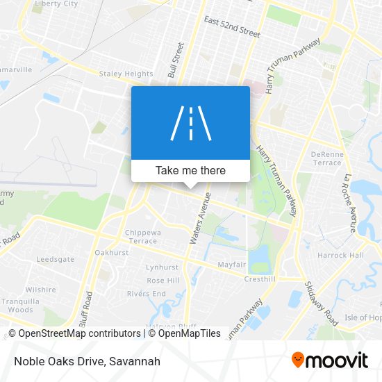 Mapa de Noble Oaks Drive