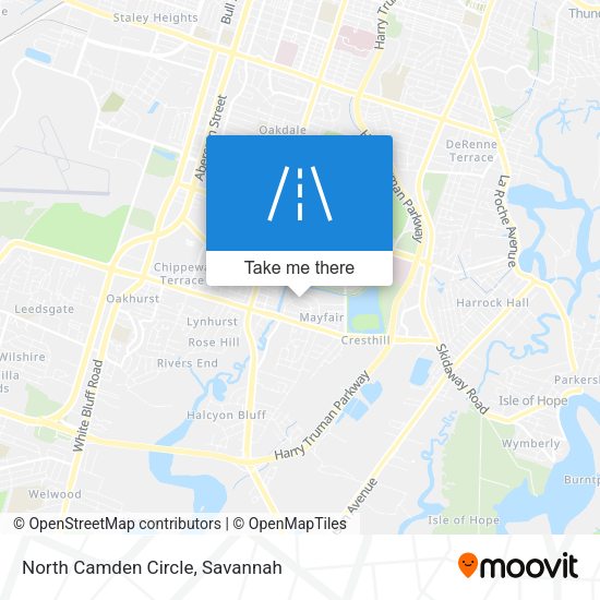 Mapa de North Camden Circle
