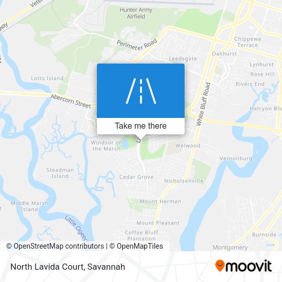 Mapa de North Lavida Court