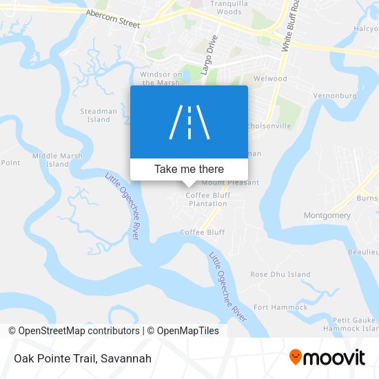 Mapa de Oak Pointe Trail