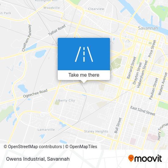 Mapa de Owens Industrial