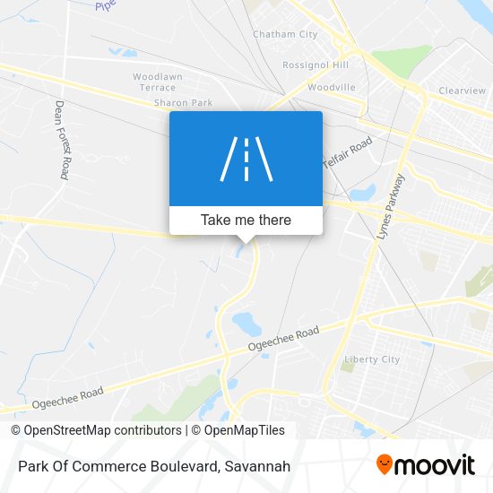 Mapa de Park Of Commerce Boulevard