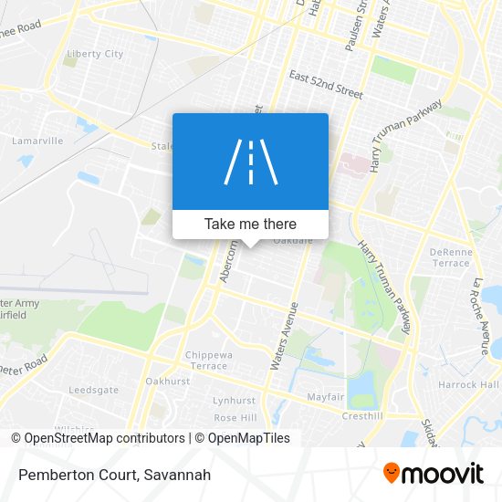Mapa de Pemberton Court