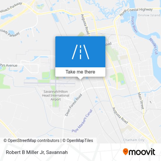 Robert B Miller Jr map