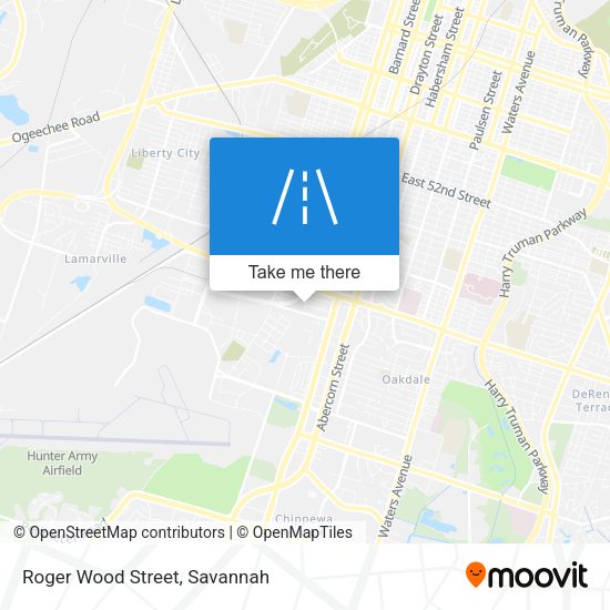 Mapa de Roger Wood Street