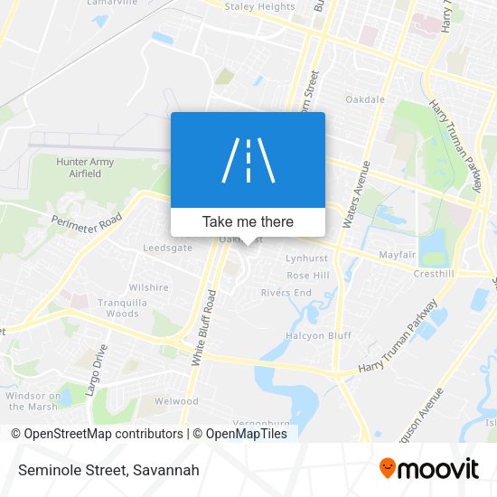 Mapa de Seminole Street