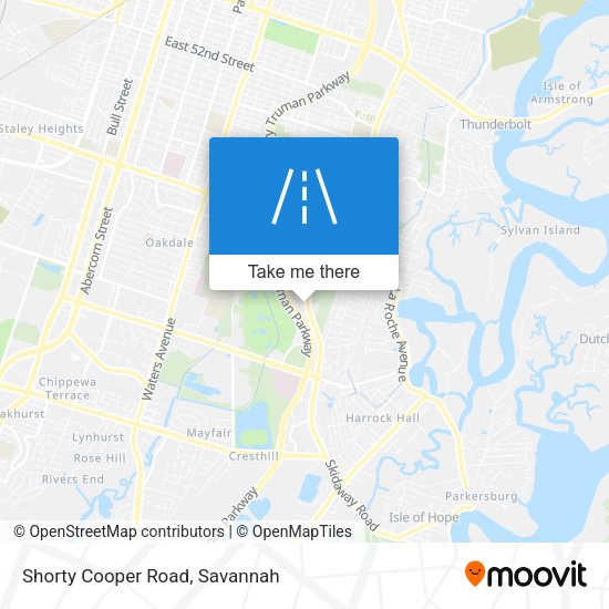 Shorty Cooper Road map