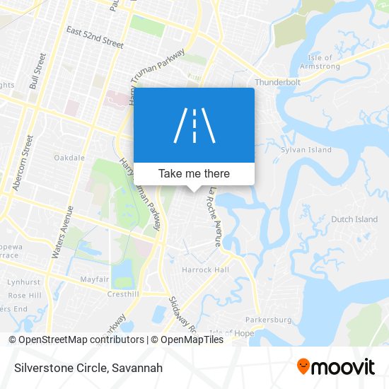 Silverstone Circle map