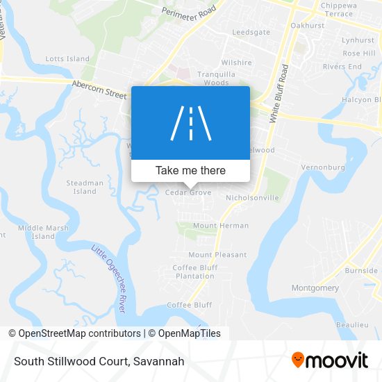 South Stillwood Court map