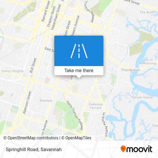 Mapa de Springhill Road