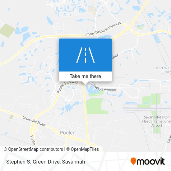 Mapa de Stephen S. Green Drive