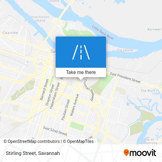 Mapa de Stirling Street