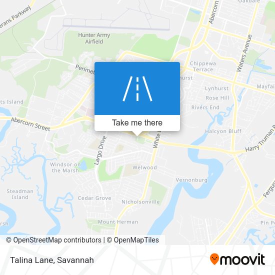 Mapa de Talina Lane