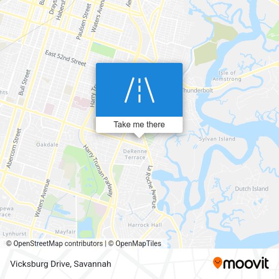 Mapa de Vicksburg Drive