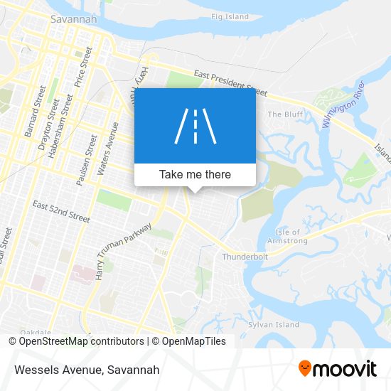 Wessels Avenue map