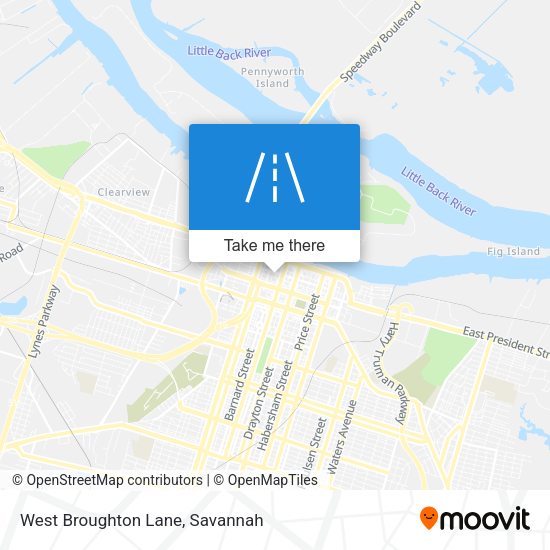 Mapa de West Broughton Lane