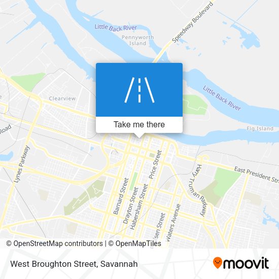 West Broughton Street map