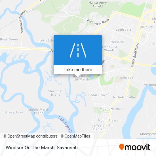 Mapa de Windsor On The Marsh