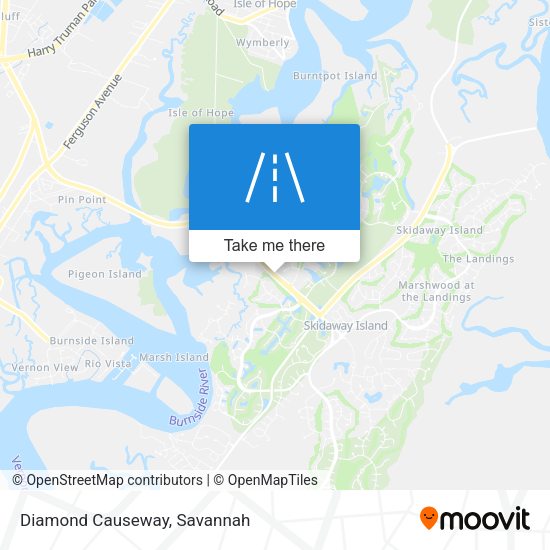 Mapa de Diamond Causeway