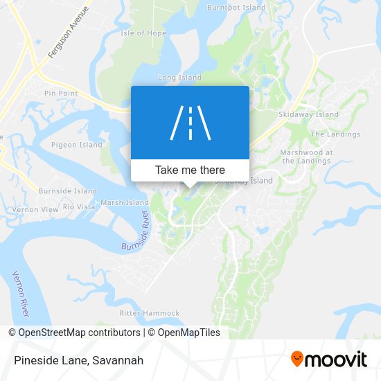Mapa de Pineside Lane