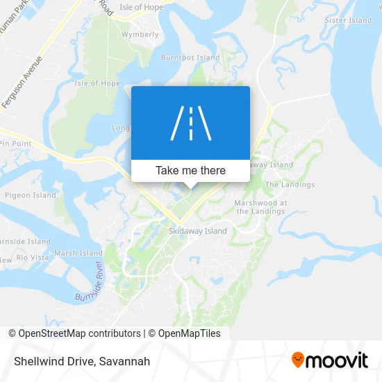Shellwind Drive map