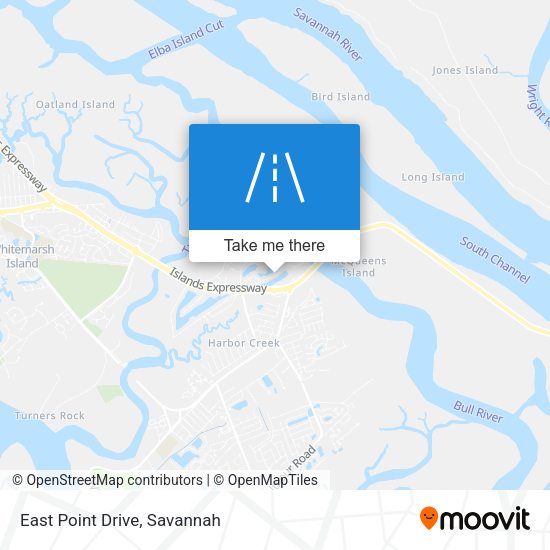 Mapa de East Point Drive